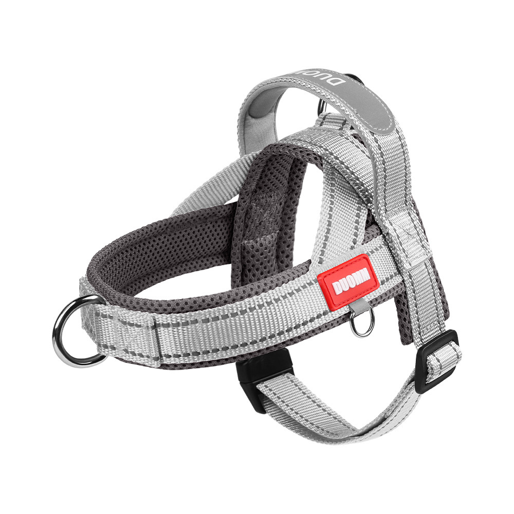 Anti-Shock Dog Harness – Reflective Saddle Vest, Escape-Proof, Outdoor Leash for Small Breeds
