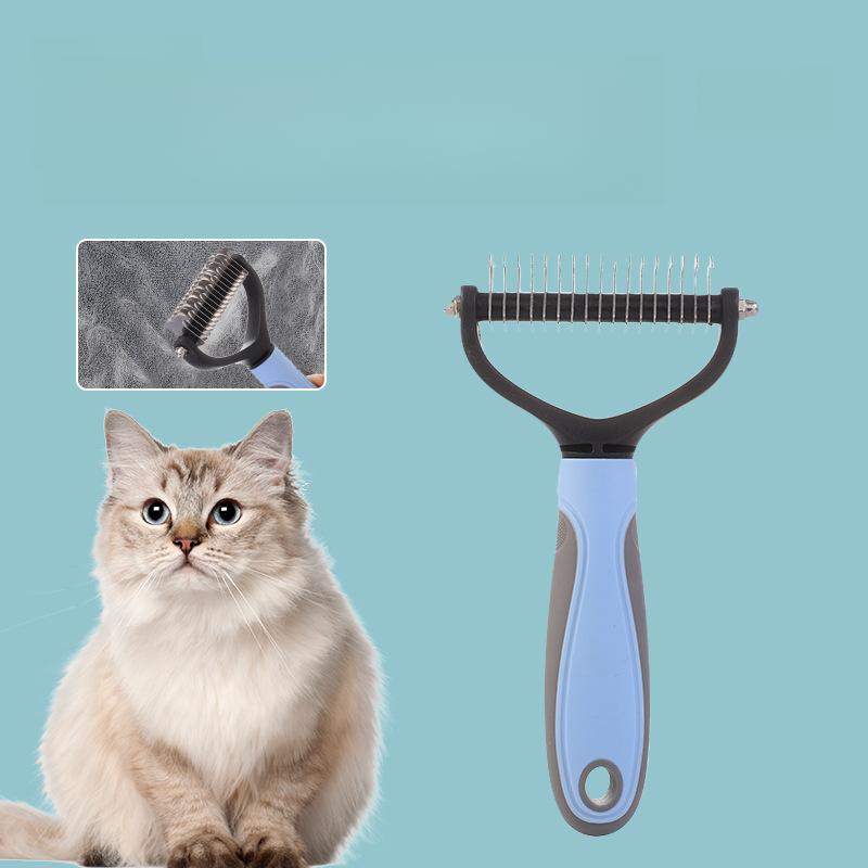 Wholesale Pet Knot Comb Stainless Steel Pet Comb Beauty Brush Dog Scraper Pet Special Comb