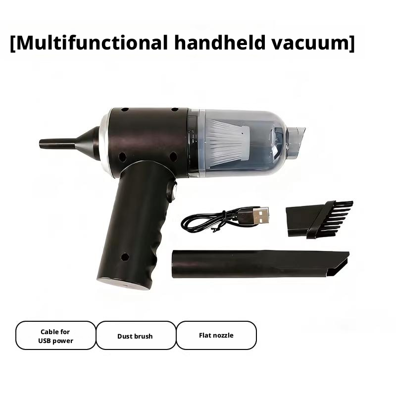 Handheld Cage Cleaner – Vacuum for Bird Seed Hulls & Droppings – For Parrot, Cockatiel, Sun Conure & Small Birds
