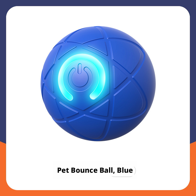 Electric Gravity Bouncing Ball – Interactive Cat & Dog Toy – Durable, Bite-Resistant, for Small & Large Dogs – Pet Entertainment Toy