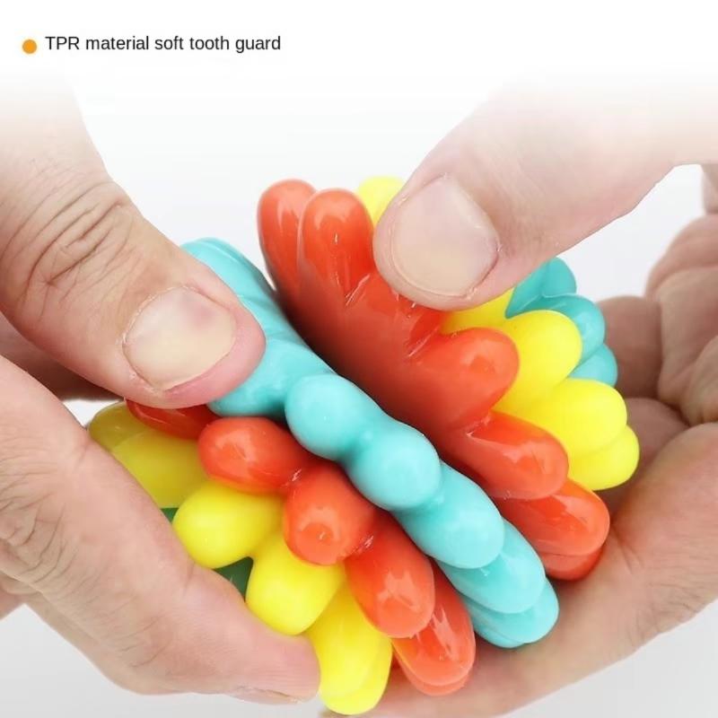 Indestructible  Balls for Dogs  Toy Chew Ball Tough Durable Dog Toys Bouncing Ball for Dogs to Fetch ﻿