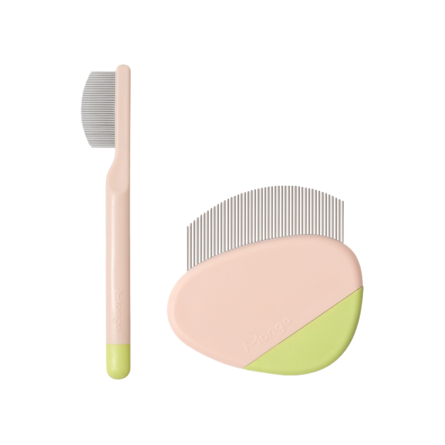 Gentle Face Grooming Comb – Removes Black Chin Dirt & Tear Stains for Cats and Dogs, Small Brush for Sensitive Eye and Mouth Areas